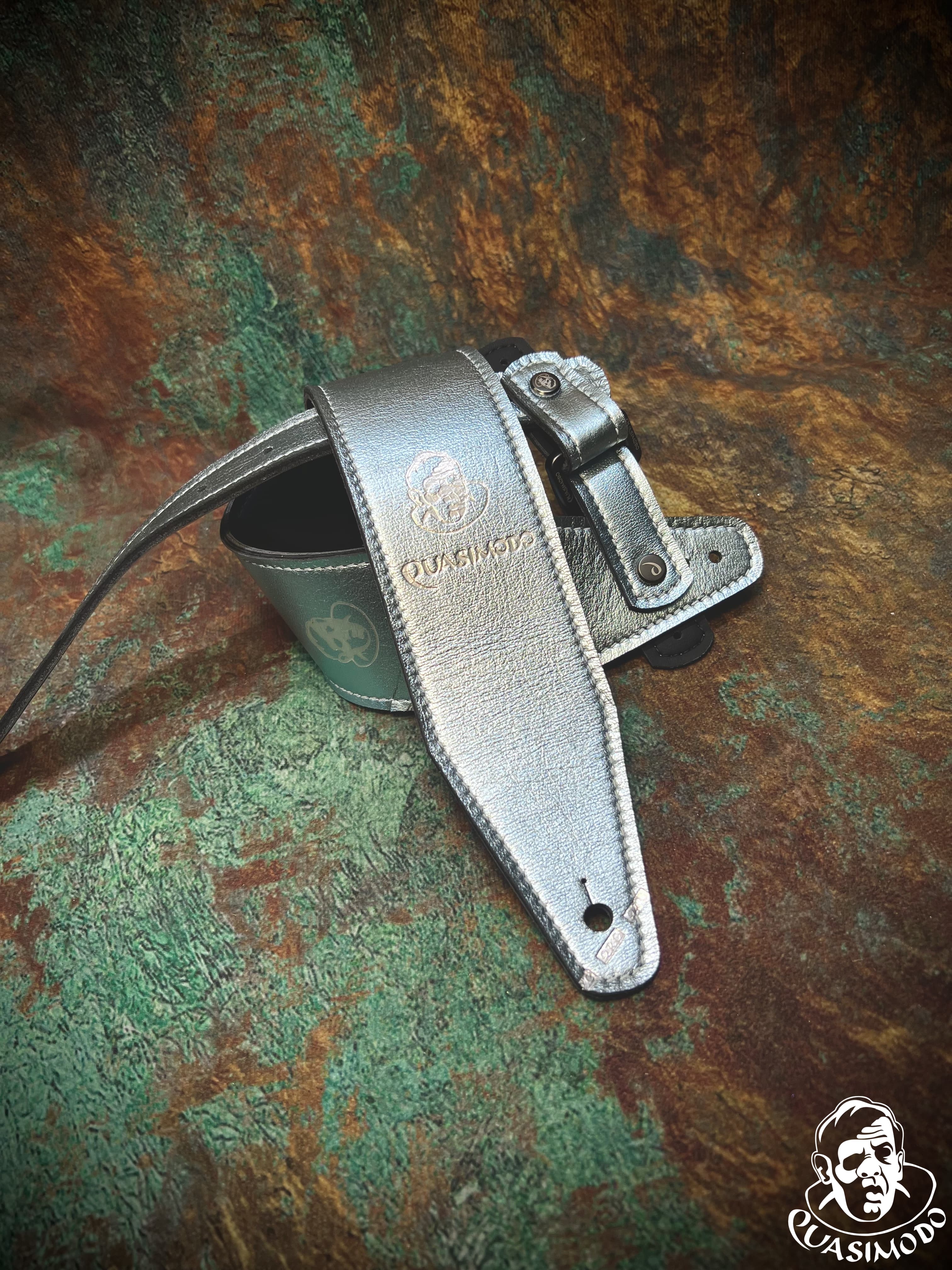 Image of Custom guitar straps-Face-Selected Design-S-194