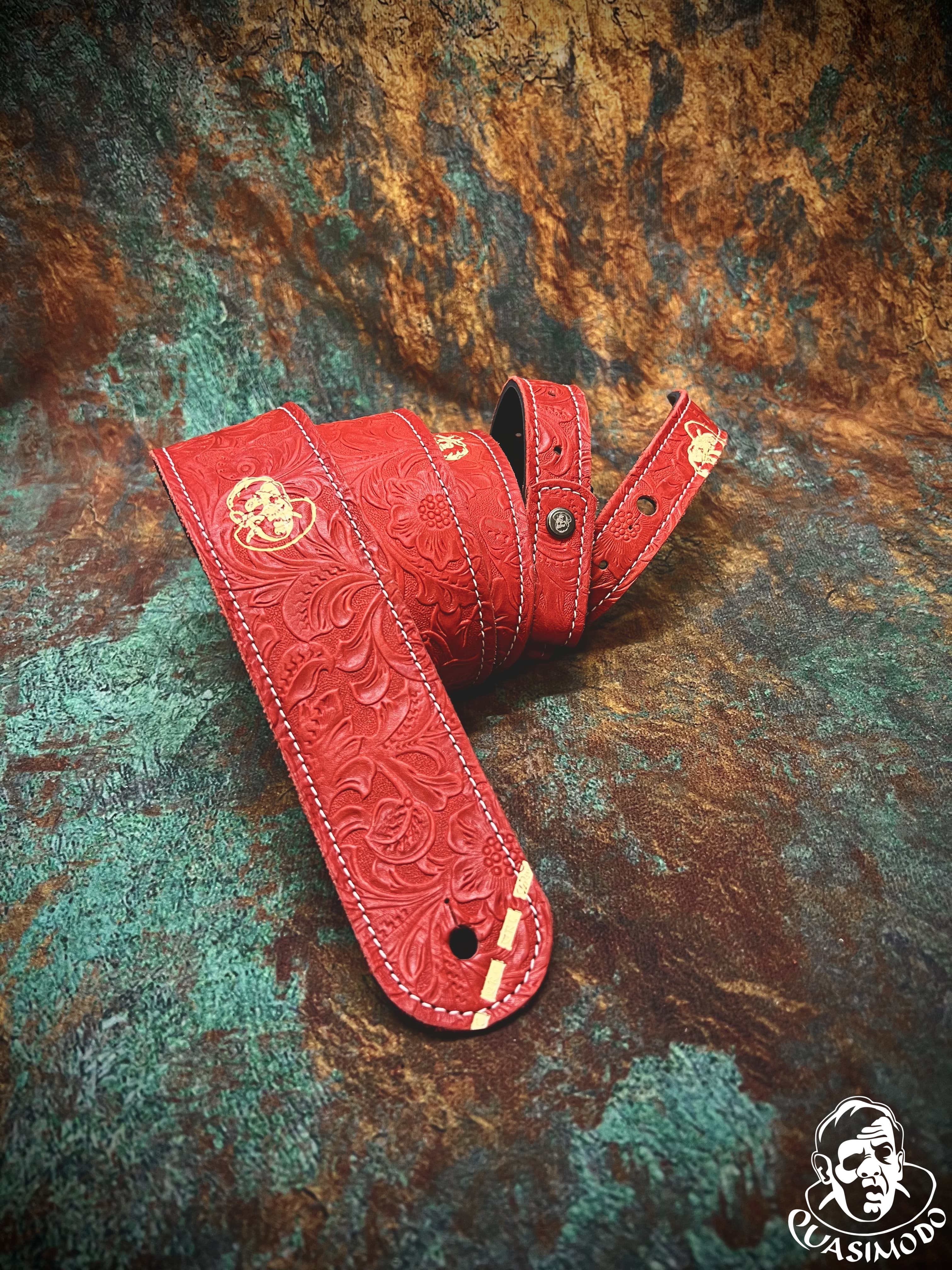 Custom guitar straps-Face-Selected Design-S-195